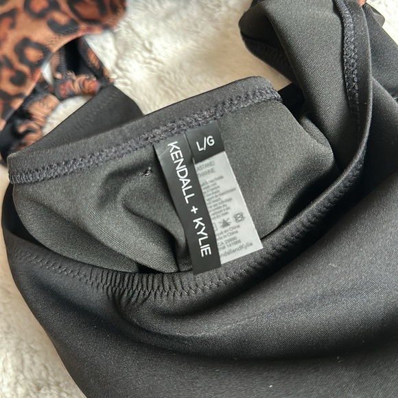 Kendall+Kylie Leopard Cut Out Swimsuit - Picture 3 of 5